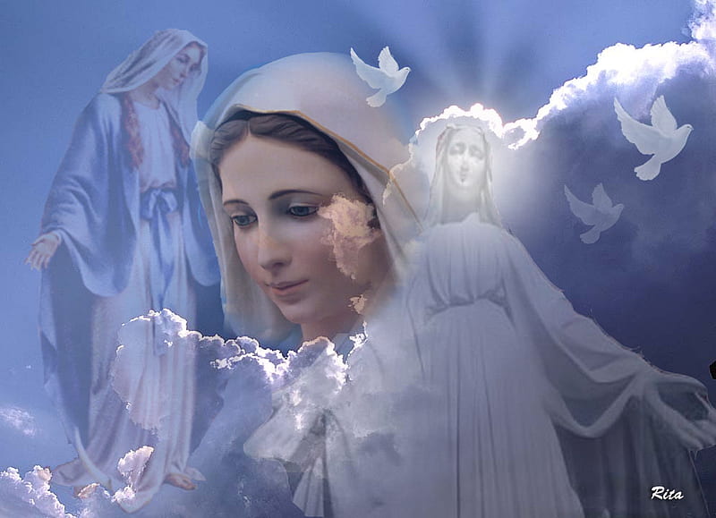 our mother, holy morther, of god, HD wallpaper