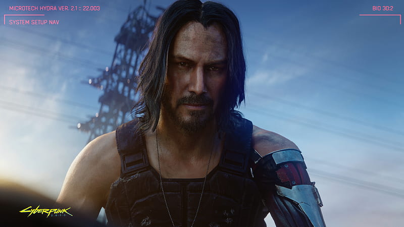 Keanu Reeves In Cyberpunk 2077, HD wallpaper