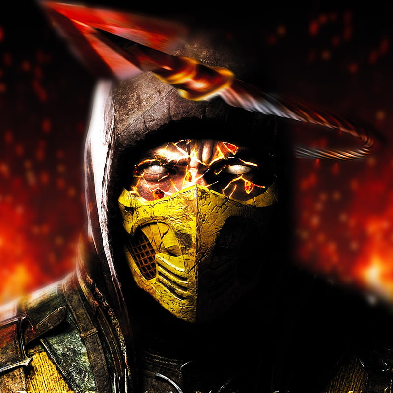 Scorpion, kombat, mortal, mortal kombat, HD phone wallpaper | Peakpx