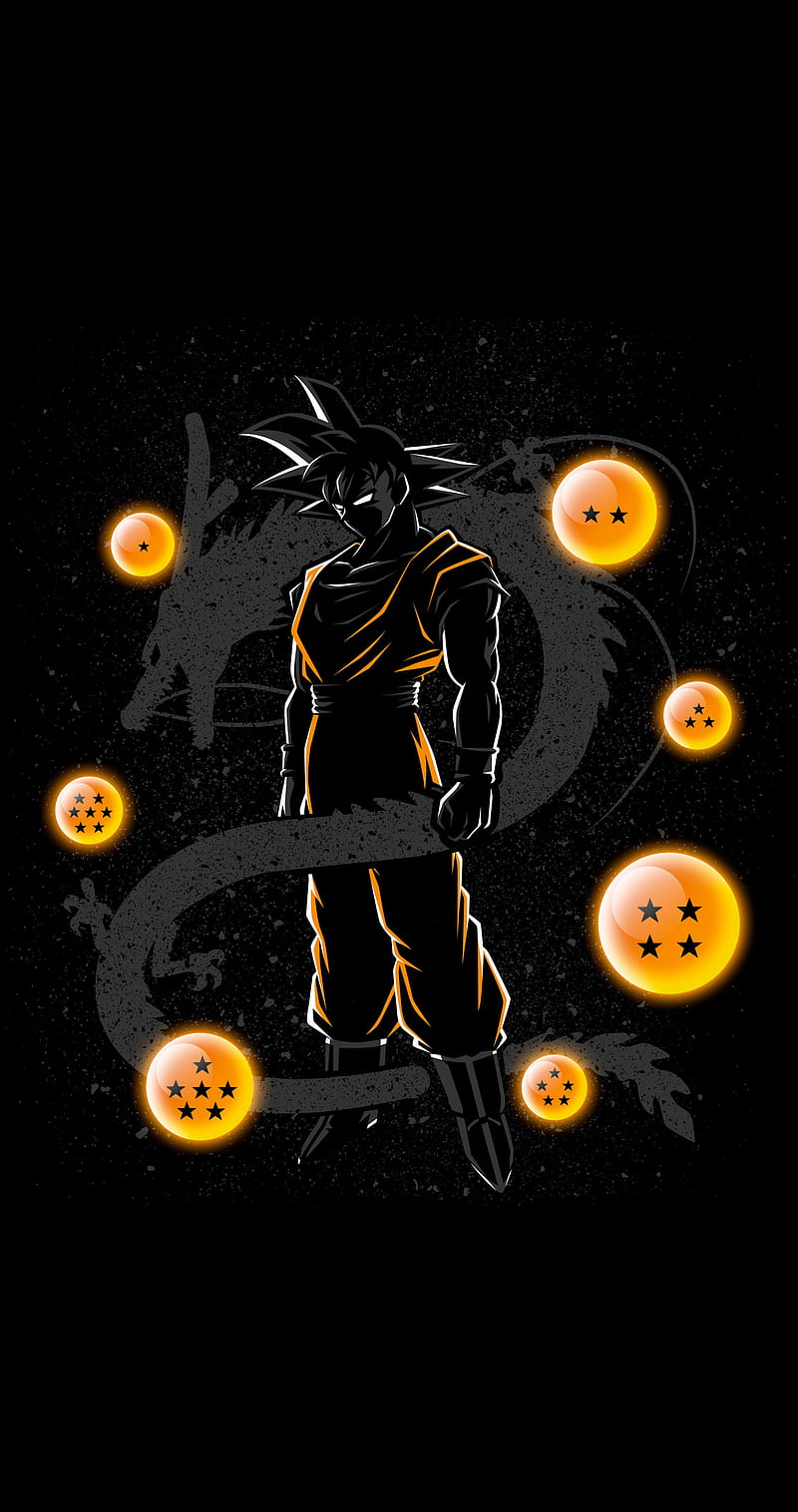 Goku, dragon Ball, 7 balls, HD phone wallpaper