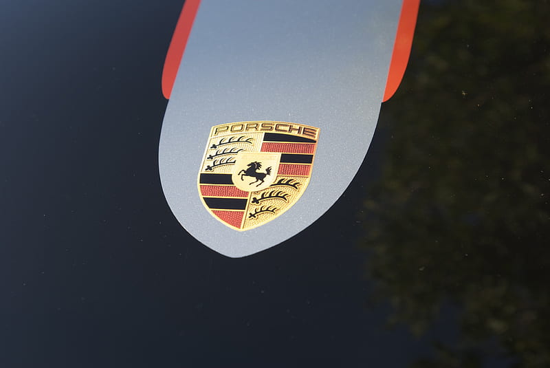 Porsche LOGO, carros, germany, HD wallpaper