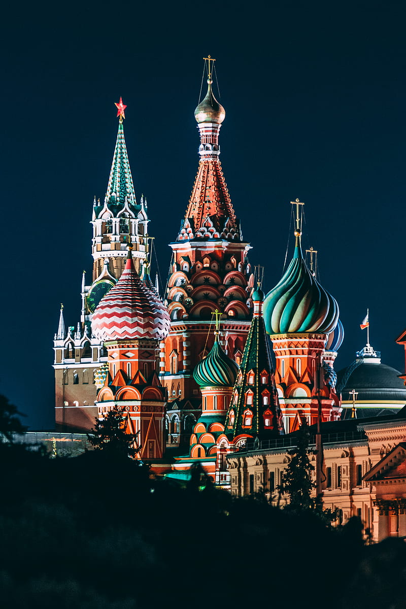 Catedral de San Basilio, Rusia, Fondo de pantalla de teléfono HD | Peakpx
