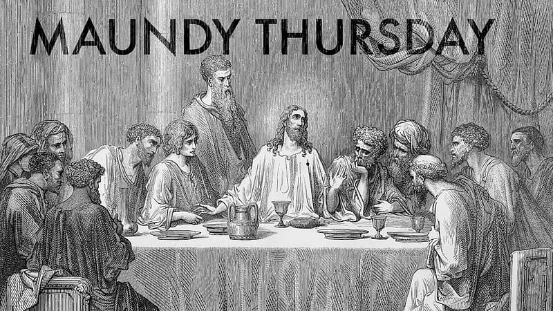 Maundy Thursday~The Last Supper, Maundy Thursday, Jesus Christ, disciples, Apostles, The Last Supper, Jesus, HD wallpaper
