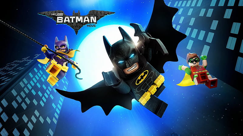 Movie, The Lego Batman Movie, Batgirl, Batman, Robin (DC Comics), HD wallpaper