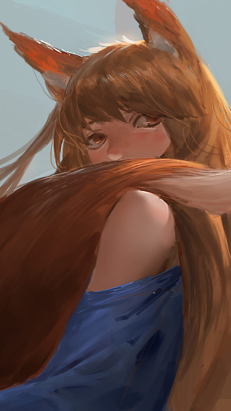 Horo , spice and wolf, HD phone wallpaper