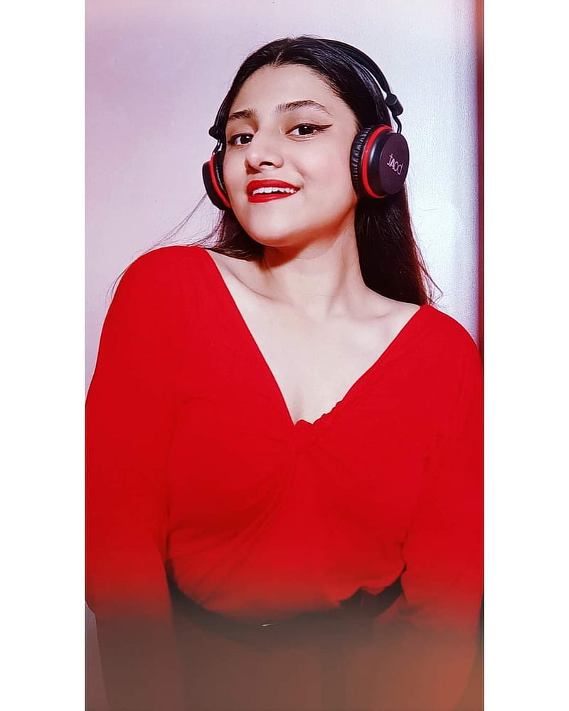Girl, red, bengali, beautiful, stunning, cute, HD phone wallpaper | Peakpx
