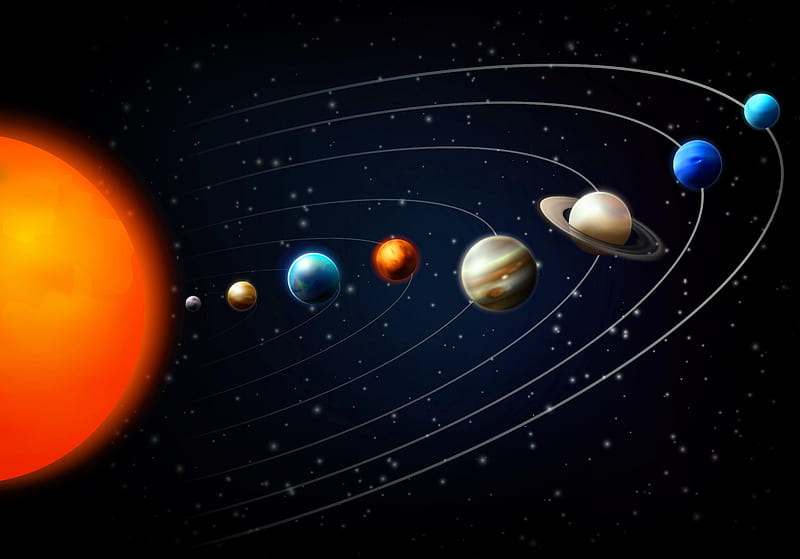 Sci Fi, Solar System, Planet, HD wallpaper