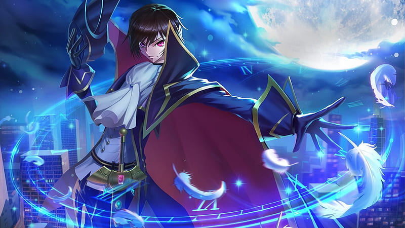 Lelouch Lamperouge Stoic Stance - anime boy pfp themes - Image