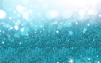 blue shiny background, blue texture, sparks, glittering, blue creative background, HD wallpaper