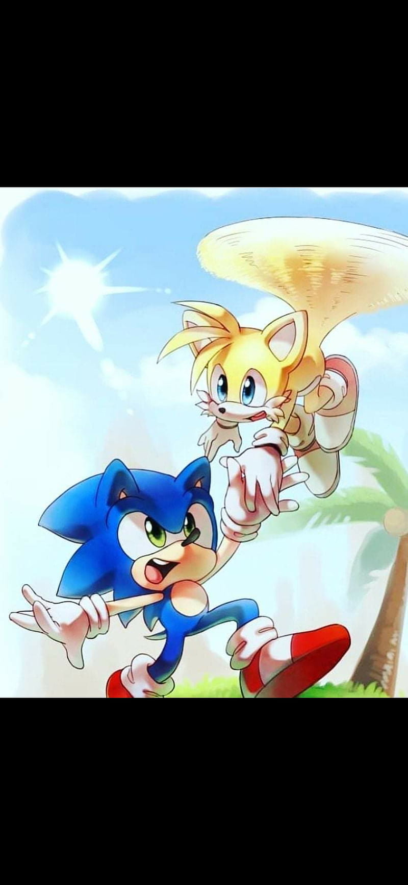 Sonic and Tails  Wallpaper by Knuxy7789 on DeviantArt