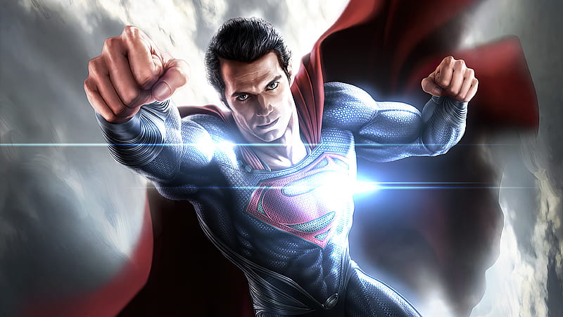 Superman Clark Kent , superman, superheroes, artwork, henry-cavill, HD wallpaper