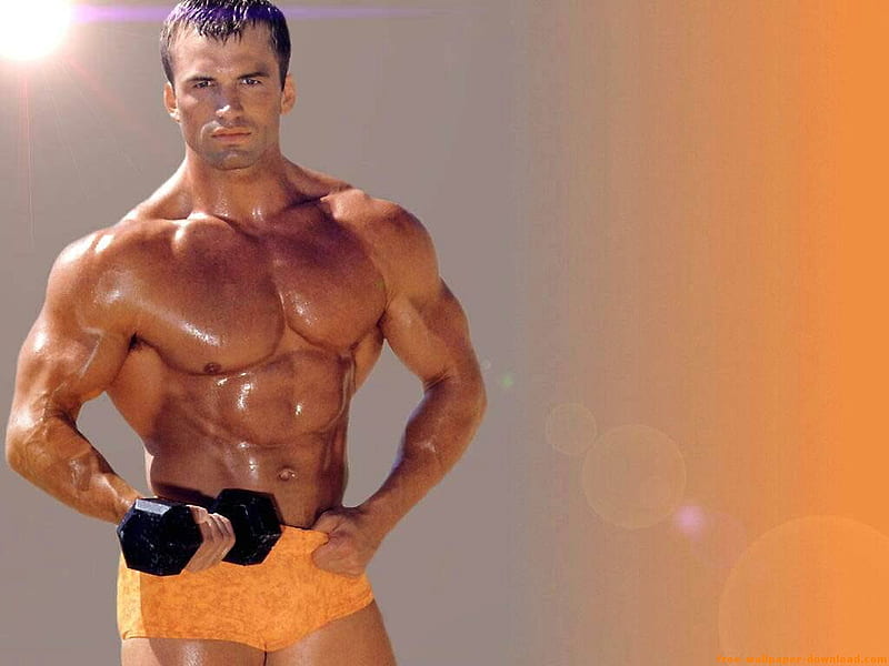 male model, tough guy, cool, muscles, bodybuilder, HD wallpaper