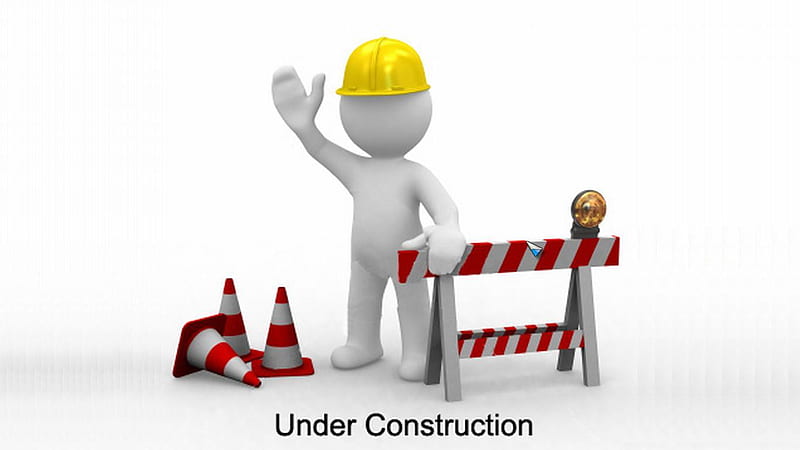 Under Contruction, man, demo, worker, construction, HD wallpaper