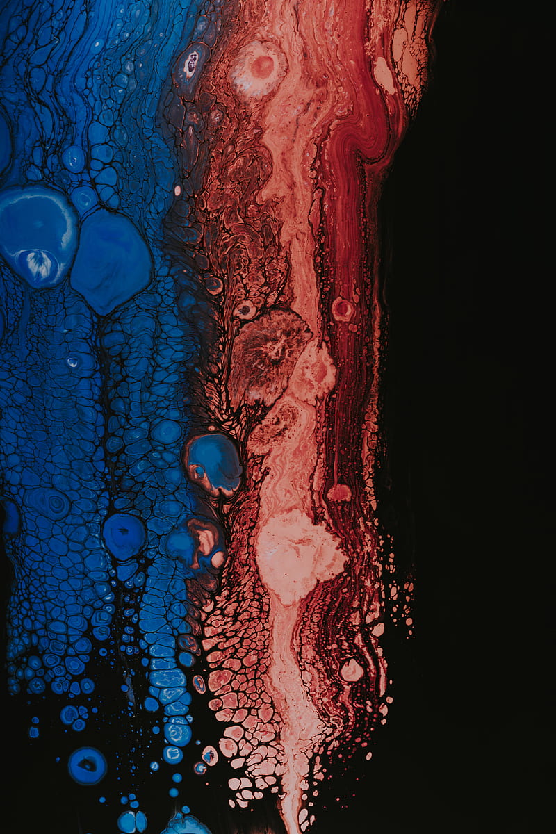 stains, bubbles, texture, paint, liquid, HD phone wallpaper