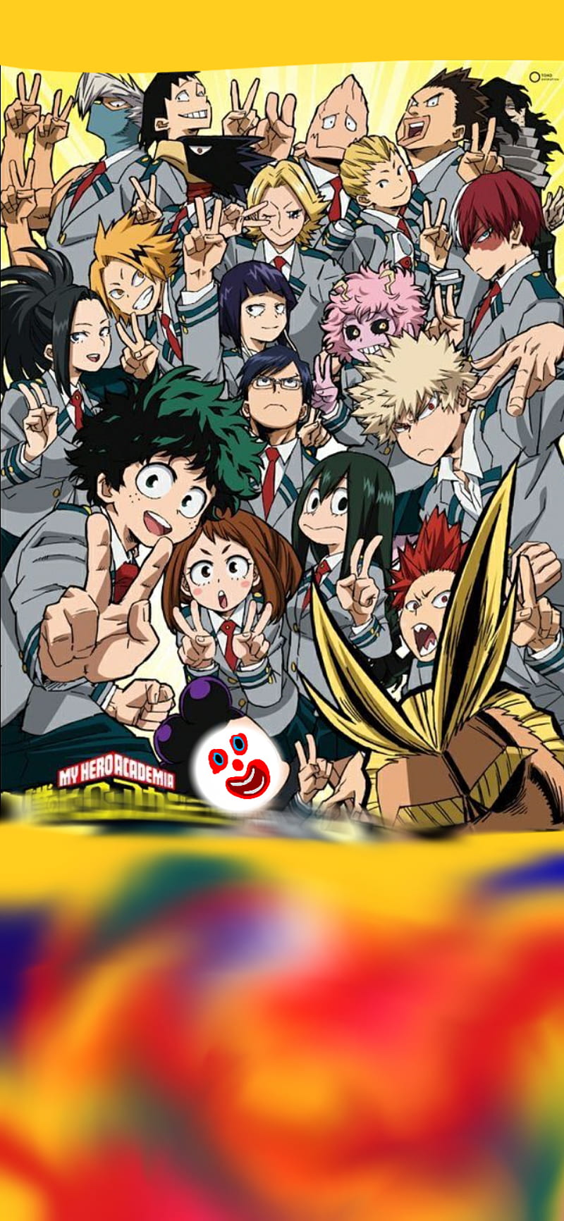 All bnha characters , mha, no one loves mineta, ua students, HD phone wallpaper