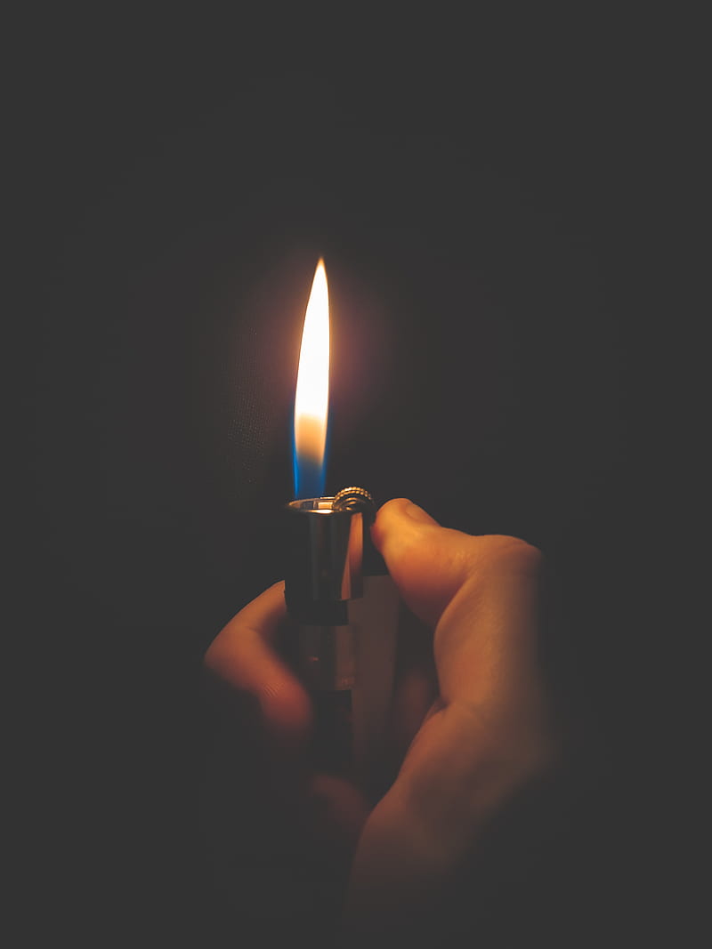 Lighter, dark, fire, flame, quote, sad, HD phone wallpaper | Peakpx