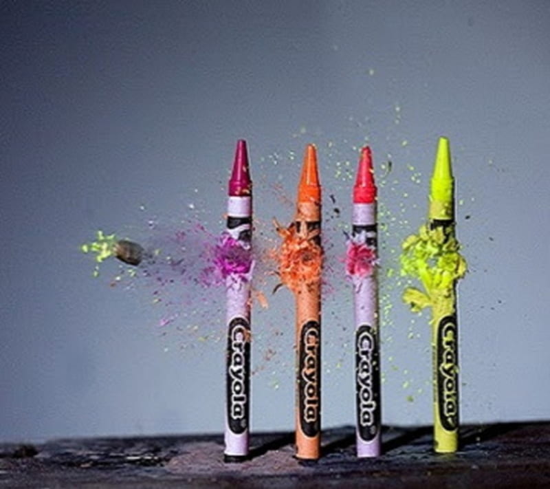 High Speed , bullet, color, crayon, high speed, graphy, HD wallpaper