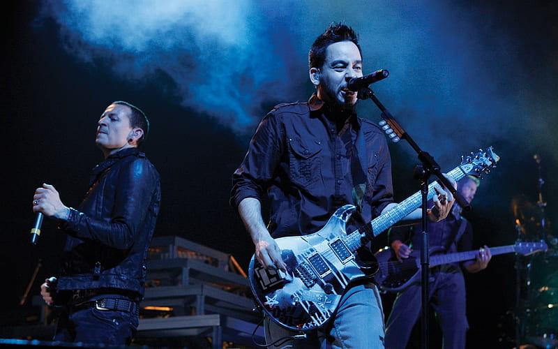 Linkin Park Stage Performace, linkin-park, music, HD wallpaper