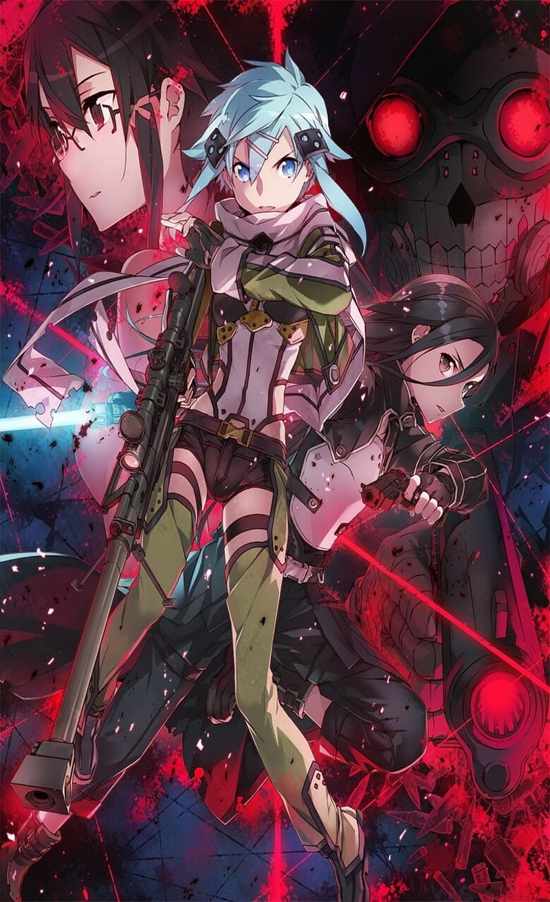 Sinon Alfheim Online Anime Gun Gale Online Sao Sword Art Online Weapon Hd Phone Wallpaper Peakpx
