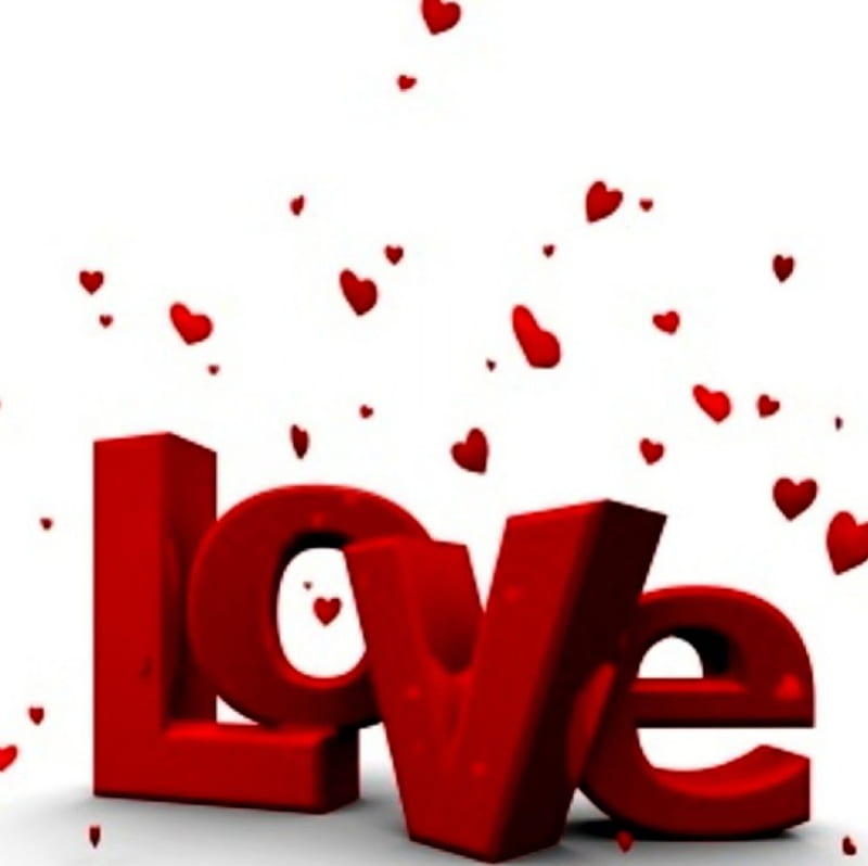 Love, text, HD wallpaper