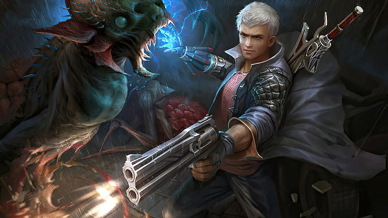 Devil May Cry 5, devil-may-cry-5, games, 2020-games, artstation, HD wallpaper