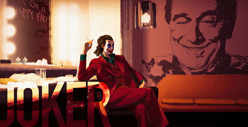 Joker Artwork 2020, joker, superheroes, artwork, artist, behance, HD wallpaper
