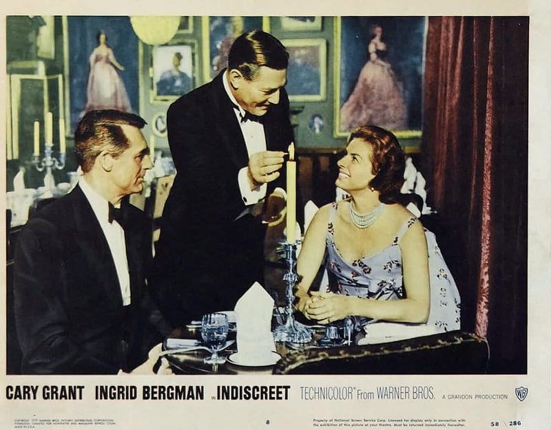Classic Movies - Indiscreet (1958), David Kossoff, Cary Grant, Classic Movies, Phyllis Calvert, Cecil Parker, Ingrid Bergman, Indiscreet 1958 Movie, HD wallpaper