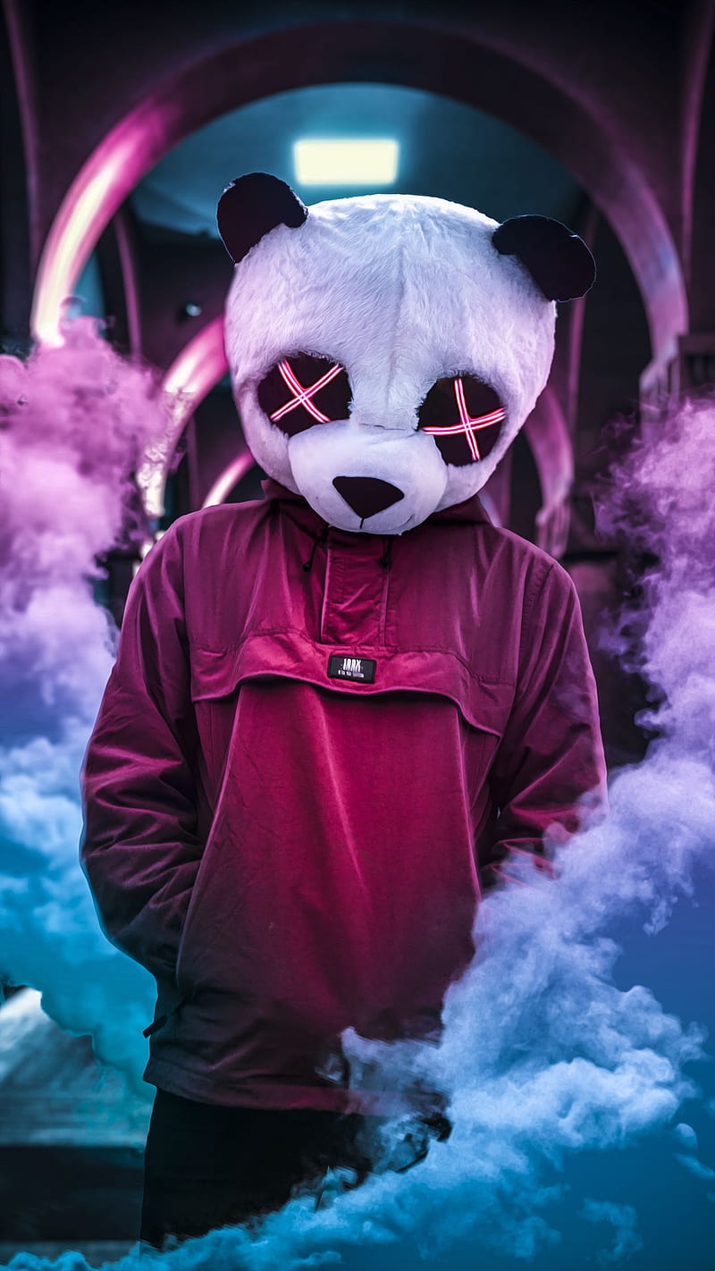 Panda, boy, brand, editing, effect, mask, new, swag, HD phone wallpaper |  Peakpx