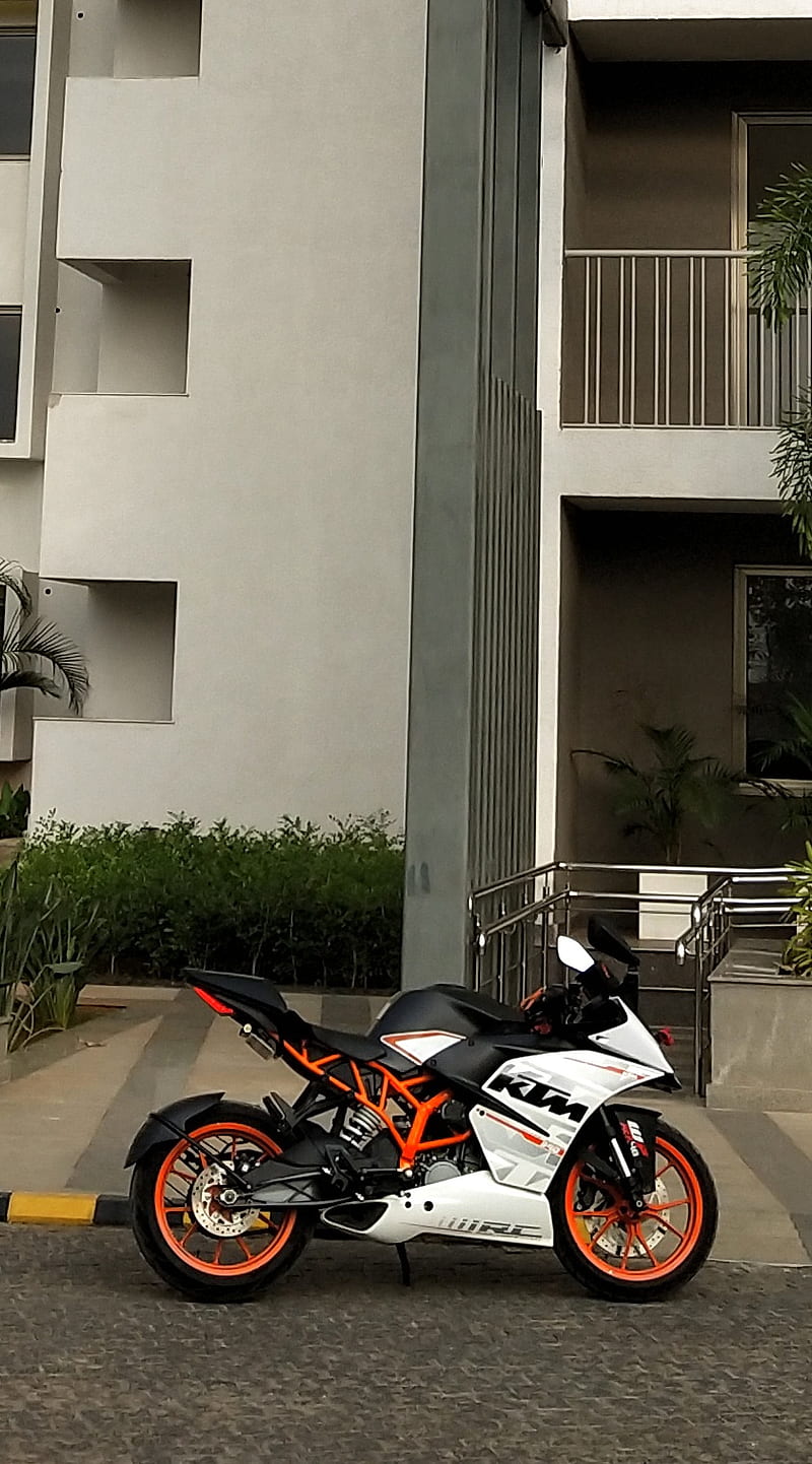Ktm rc 390, bike, ktn rc, motercycle, speed, HD phone wallpaper