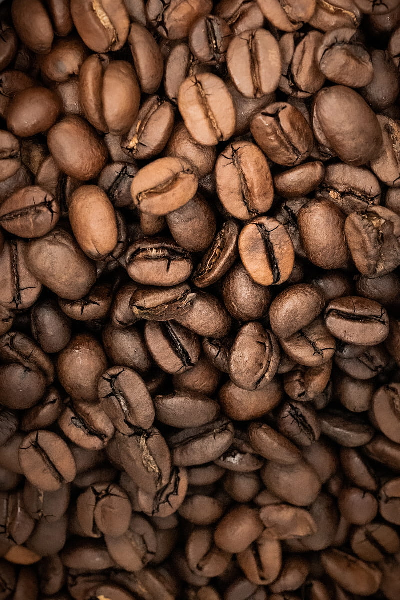 coffee beans, coffee, beans, macro, HD phone wallpaper