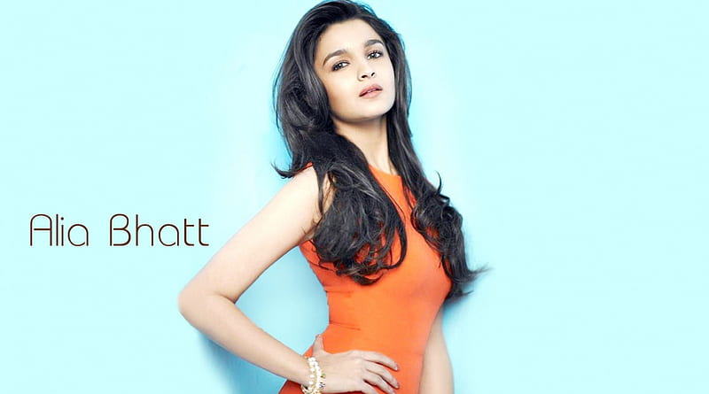 Alia Bhatt, asian, dress, actress, pose, HD wallpaper