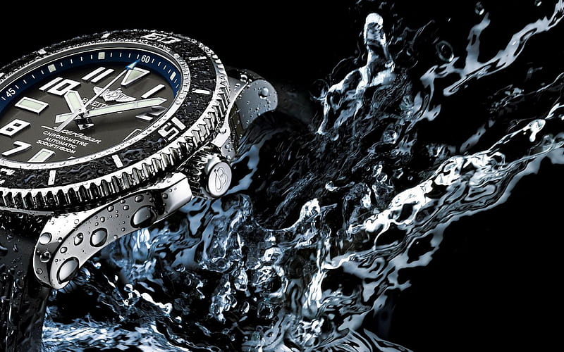 Breitling-Watch Advertising, HD wallpaper