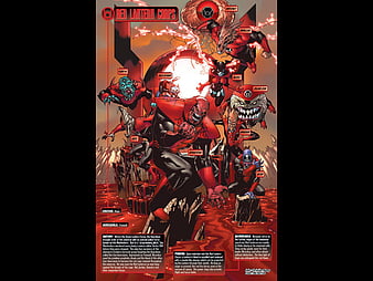 red lantern corps members