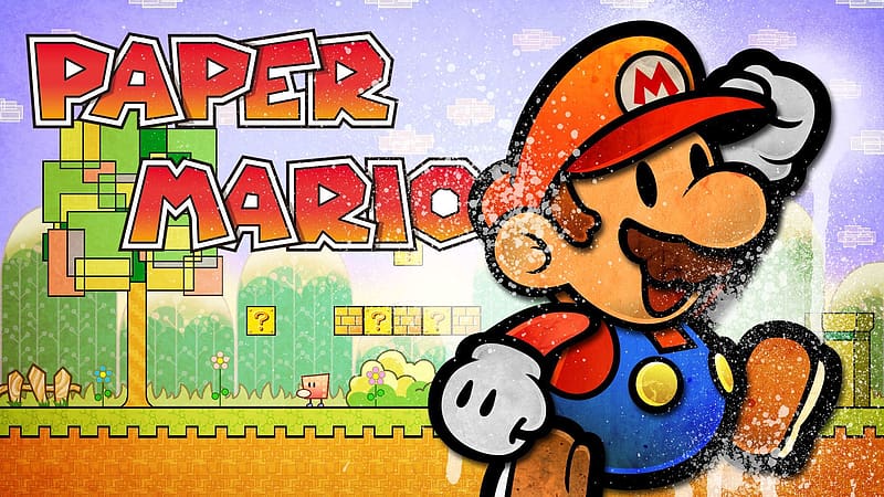 super paper mario 4k