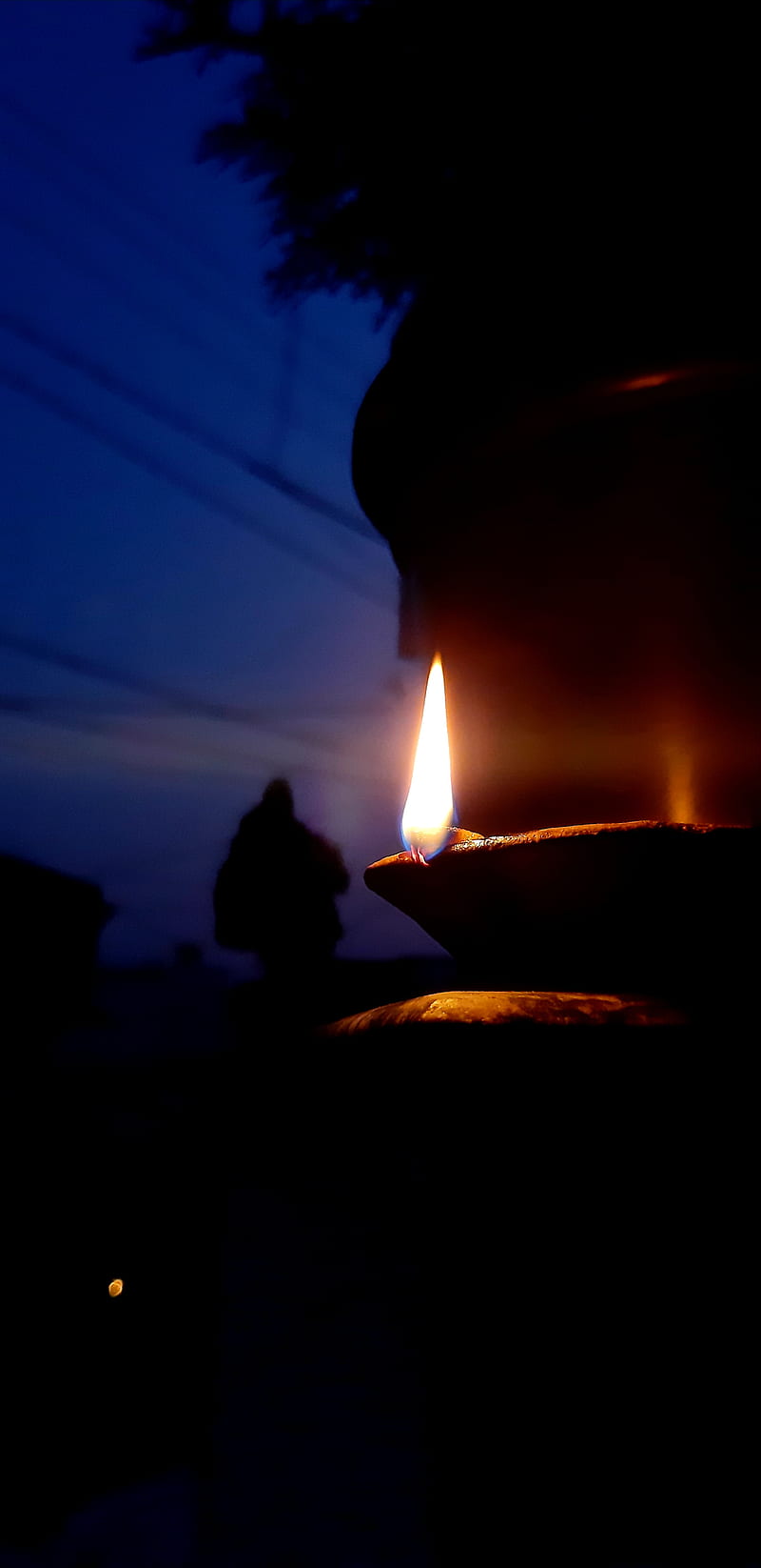 Candle, diwali, diya, india, light, lightup, positive, ritual, tradition, HD phone wallpaper