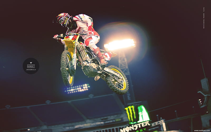 2011 Supercross Jacksonville station-riders Ryan Dungey, HD wallpaper