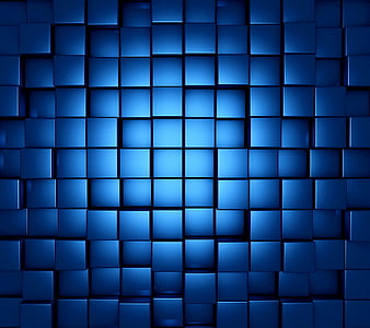3D Cubes, 3d, blocks, blue, cubes, HD wallpaper | Peakpx