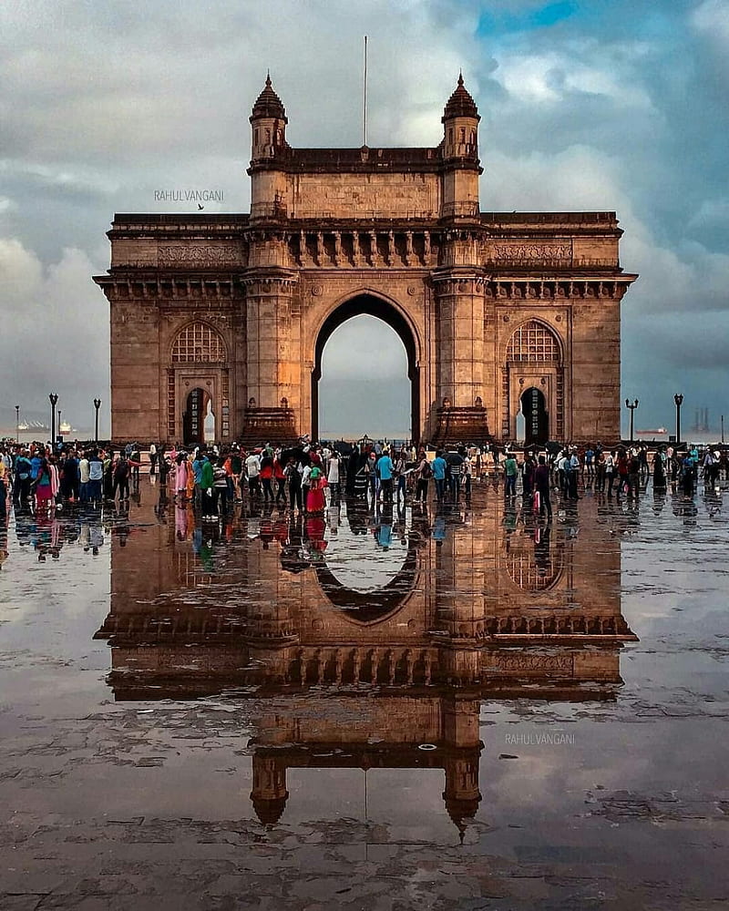 India gate, city, HD phone wallpaper
