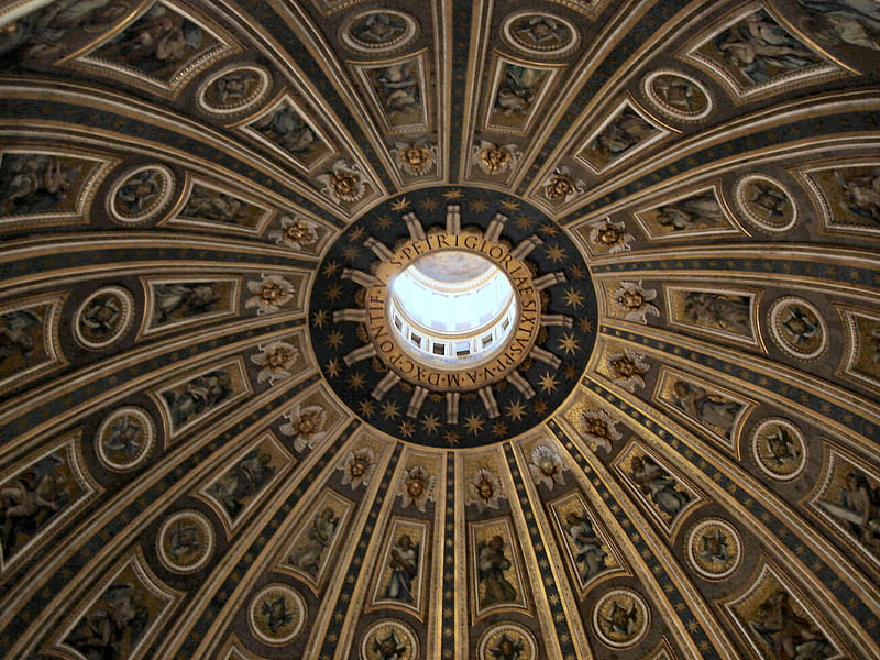 vatican dome, dome, dcgenisis61, HD wallpaper