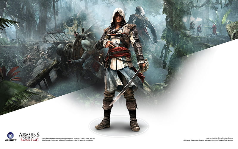Assassins Creed 4, assassins-creed, games, xbox-games, ps-games, pc-games, HD wallpaper