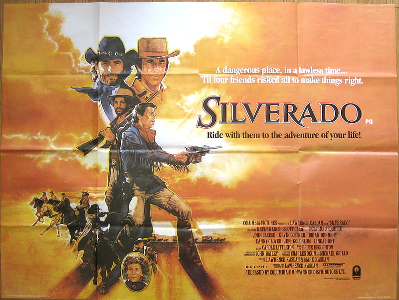 Silverado, old movie, western, HD wallpaper