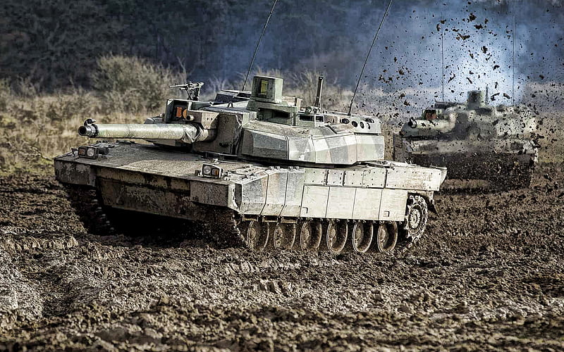 AMX-56 Leclerc, french main battle tank, firing range, tanks, french army, Leclerc, HD wallpaper