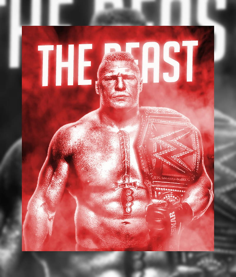 WWE The Beast, brock lesnar, the beast, wrestler, HD phone wallpaper