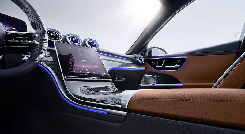 2022 Mercedes-Benz C-Class - Interior , car, HD wallpaper