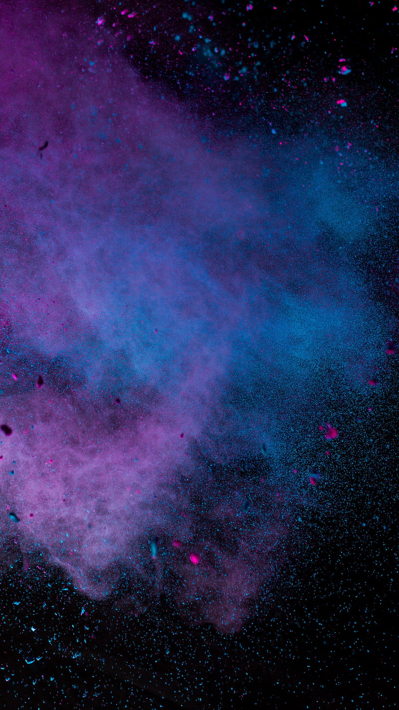 Powder X, colours, deep, galaxy, nebula, nebulous, planet, smoke, space, star, universe, HD phone wallpaper