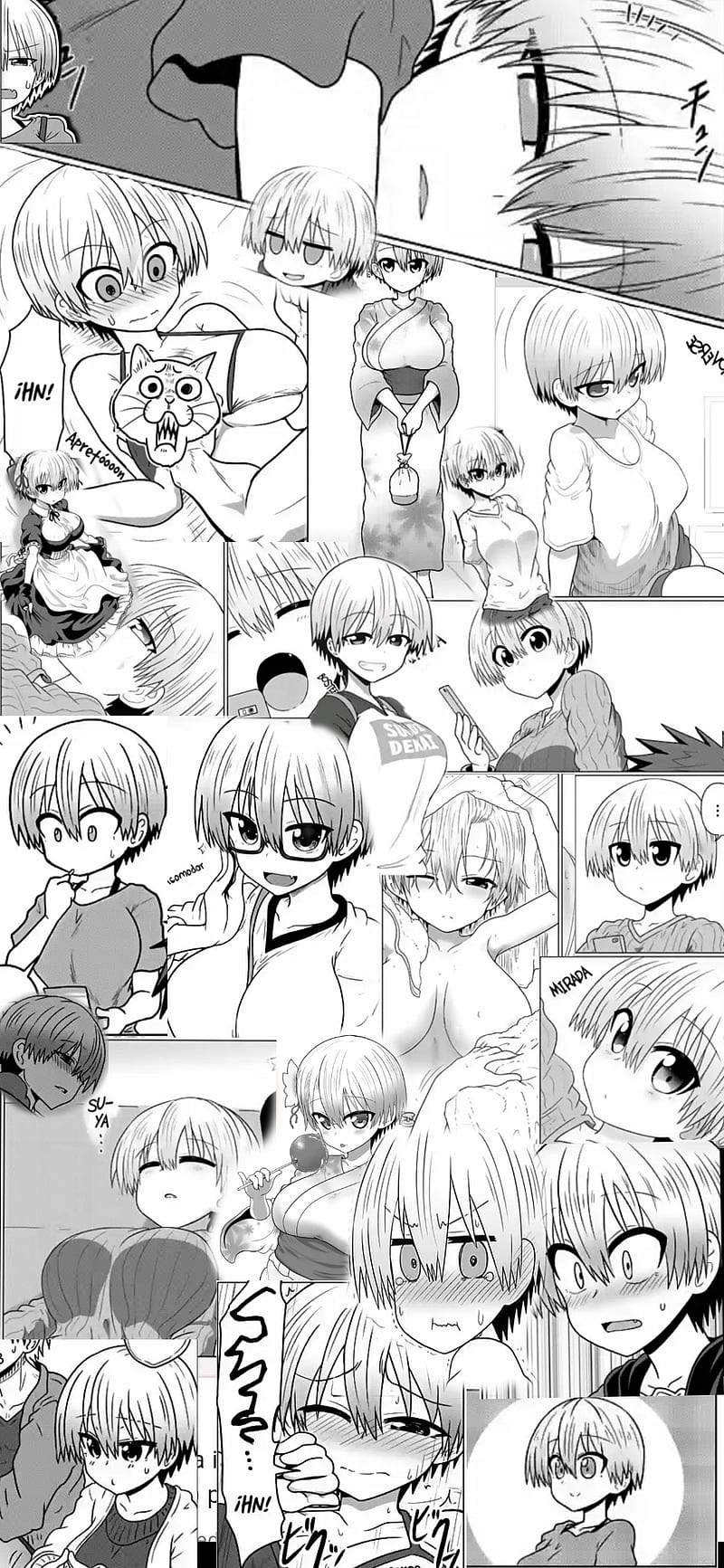 Hana uzaki , anime, uwu, uzaki chan, uzaki-chan, HD phone wallpaper