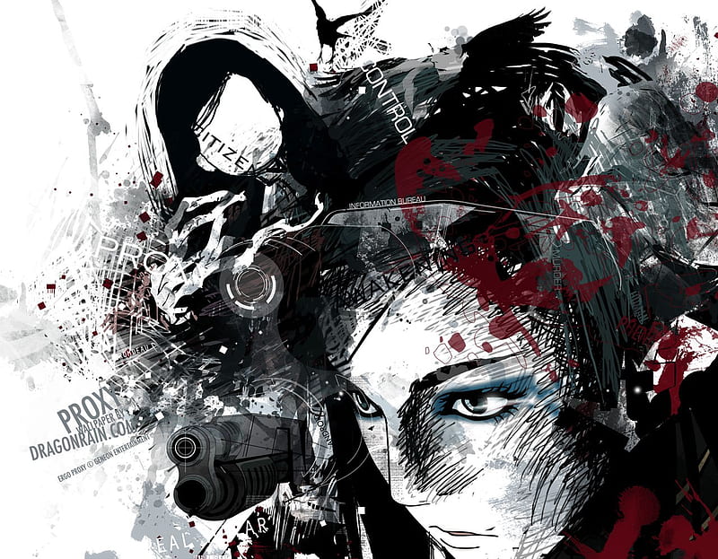 Download Protagonists Of Anime Series, Ergo Proxy Wallpaper