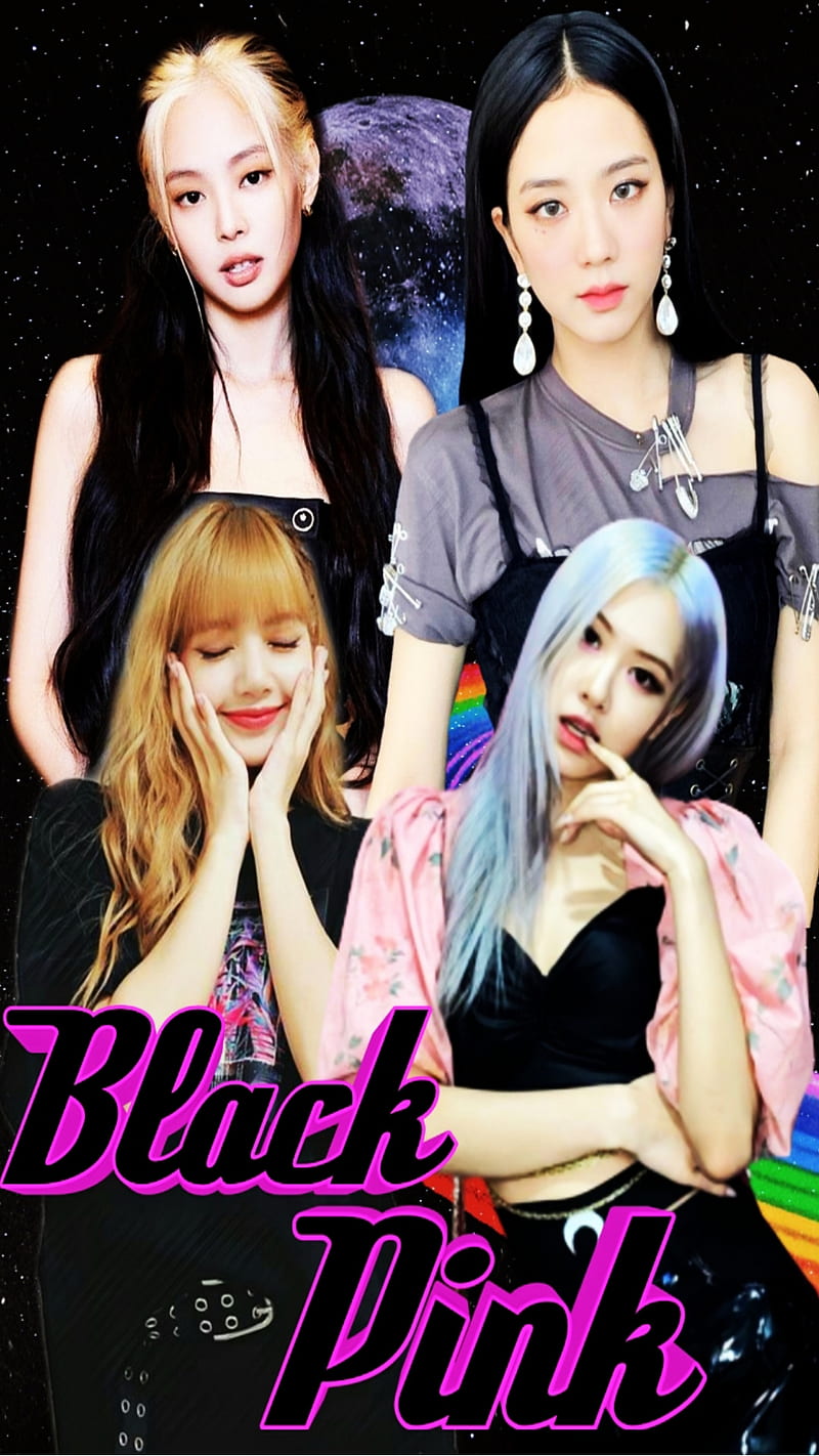 Black Pink, blink, jennie, jisoo, kim jennie, lisa, rose, HD phone wallpaper