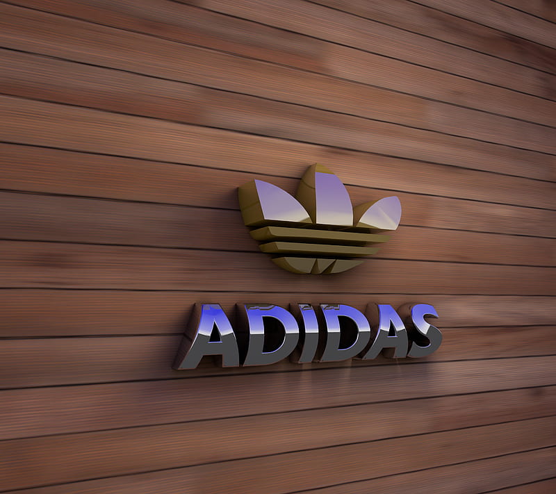 Adidas, logo, HD wallpaper