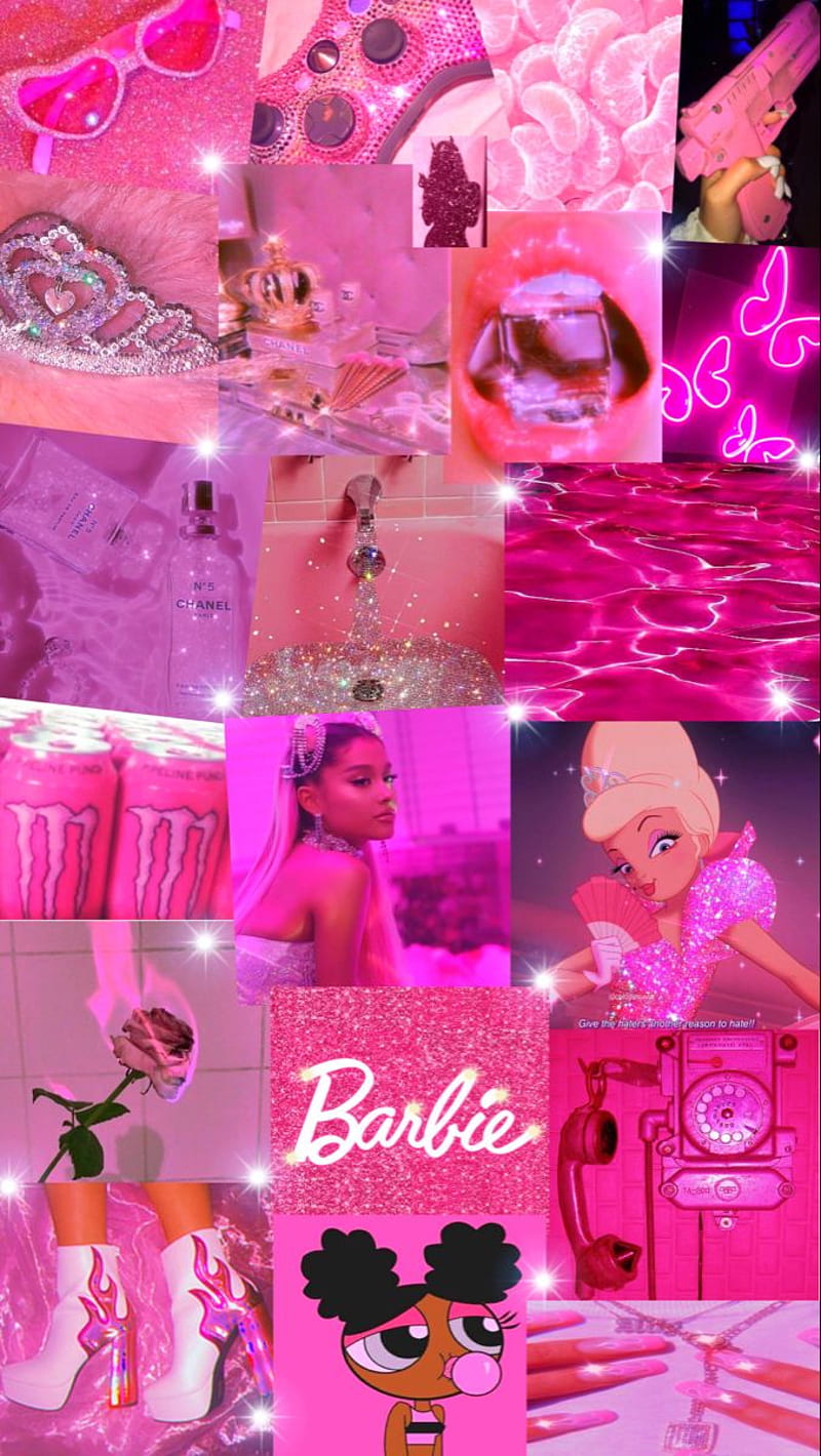 Pink Baddie Aesthetic Girl